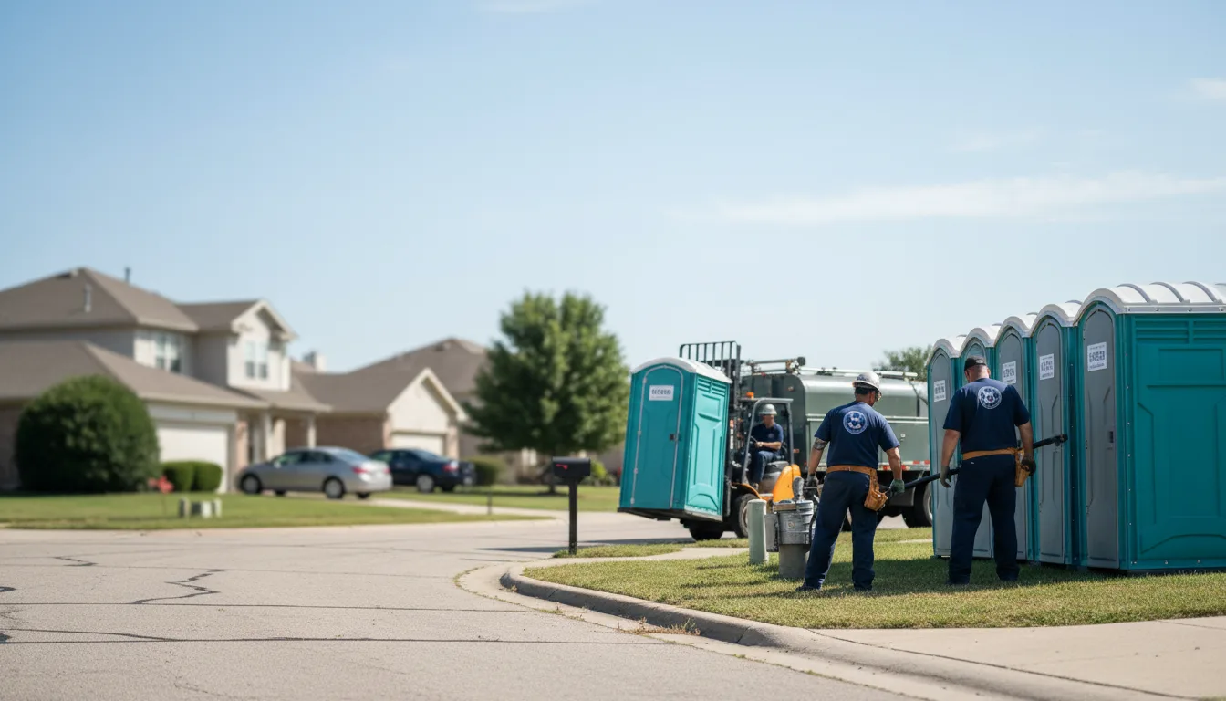 Porta Potty Rental in Portage, WI near me
